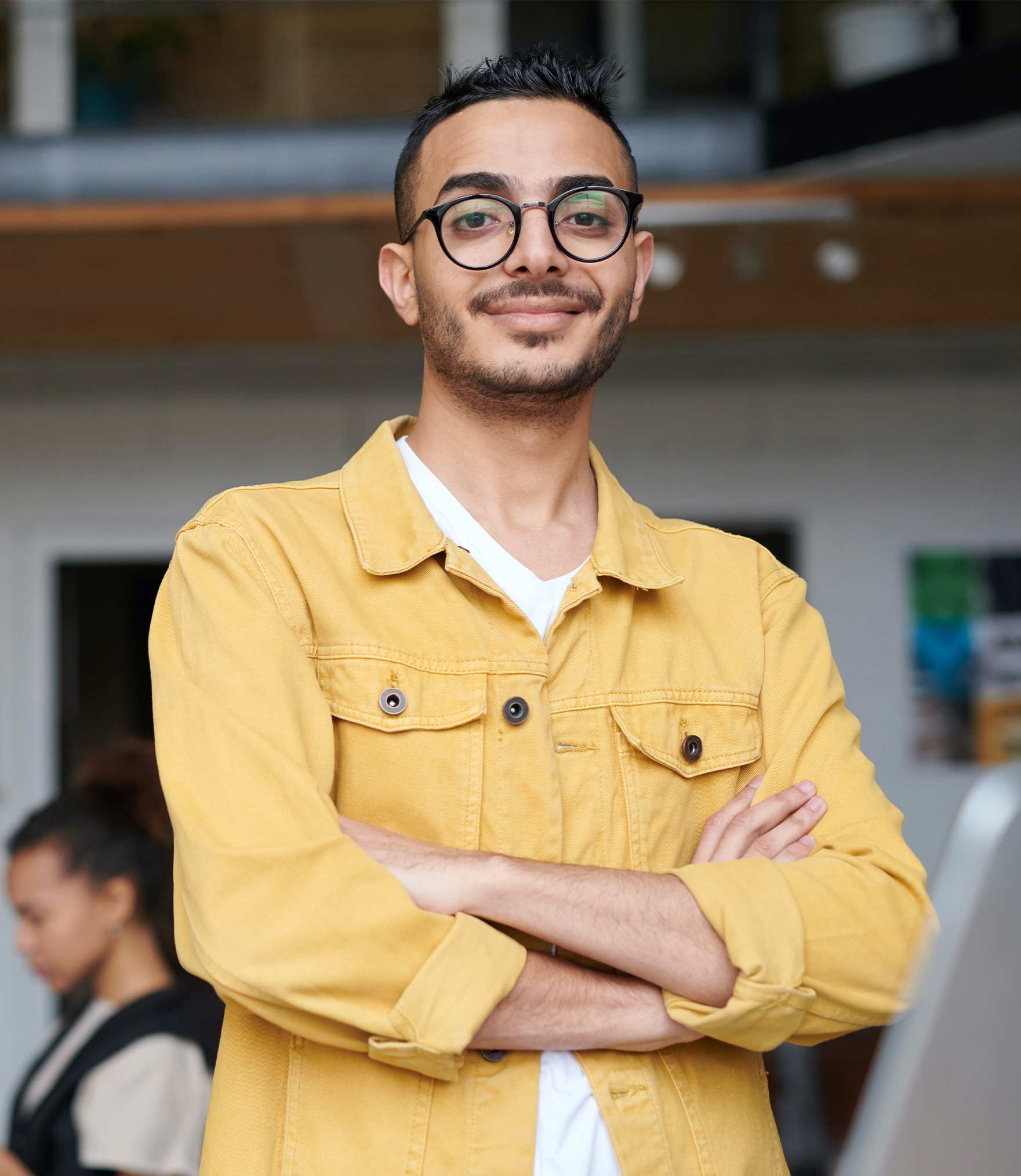 Man with Glasses Smiling 1 Man with Glasses Smiling 1